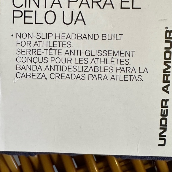 NEW! Under Armour blue headband - nonslip - athlete /athletic - new with tags! - Picture 6 of 7